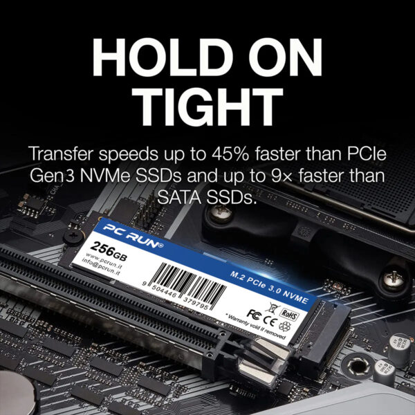 Pc Run - SSD 256GB - PCIe - immagine 4